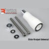 WR3 Exhaust slider white