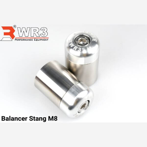 WR3 Handle bar weight silver